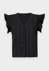 ONLDIA V NECK - Blúz - black