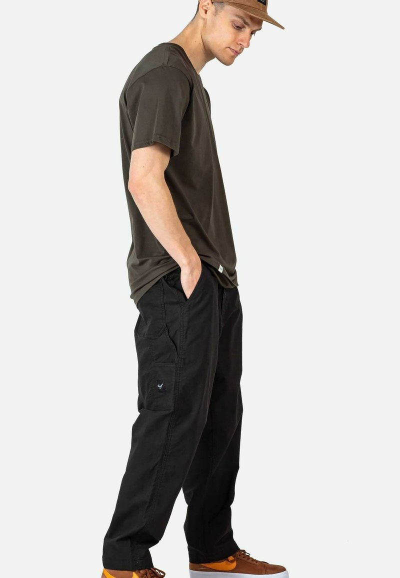 Reell REFLEX HUSTLER - Stoffhose - black canvas