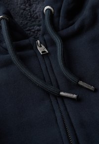 Superdry & Co BORG  - Sweater met rits - eclipse navy