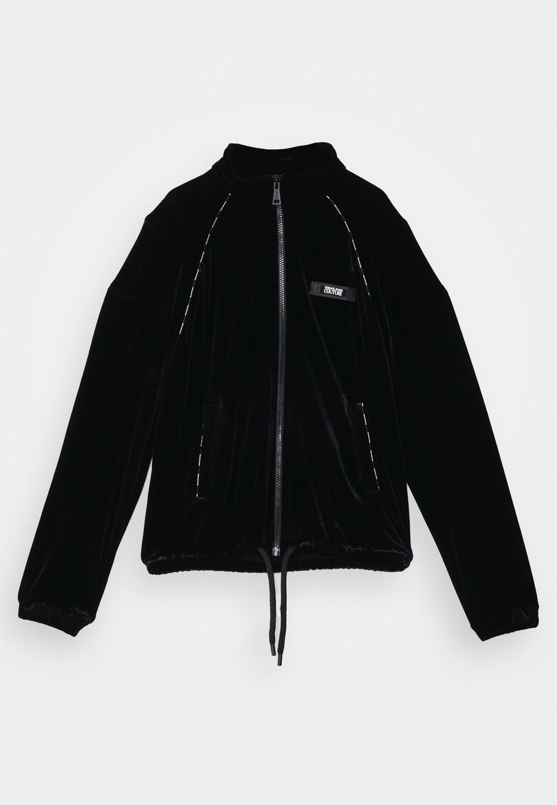 Versace Jeans Couture Sweater met rits zwart