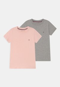 Não selecionado, pale pink/light grey