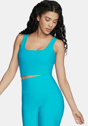 Skechers Sport GOFLEX LONGLINE - Bustier - petrolblau