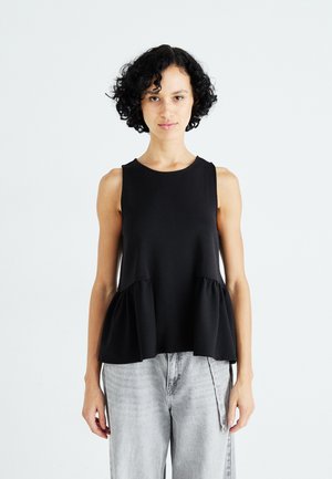 PEPLUM - Topper - black