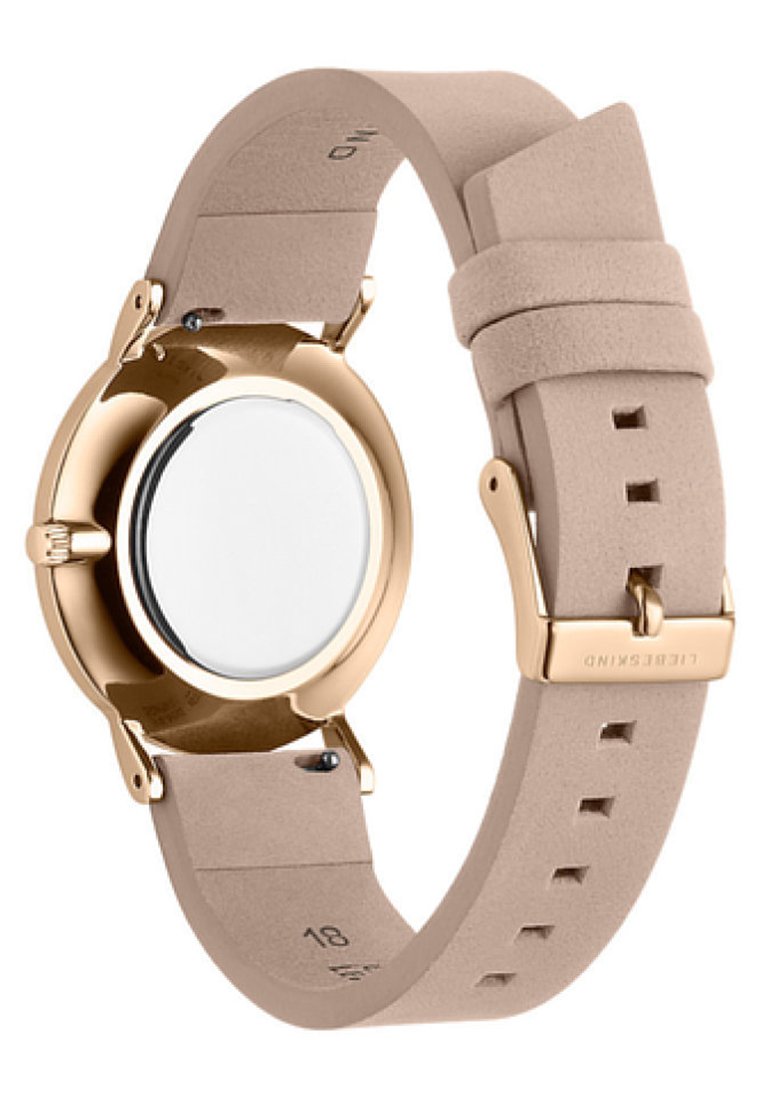 Liebeskind Berlin Anello LJ-1598-R-58 In Acciaio Inox Oro Rosa - Triplo Anello, Senza Pietre, Taglia 58
