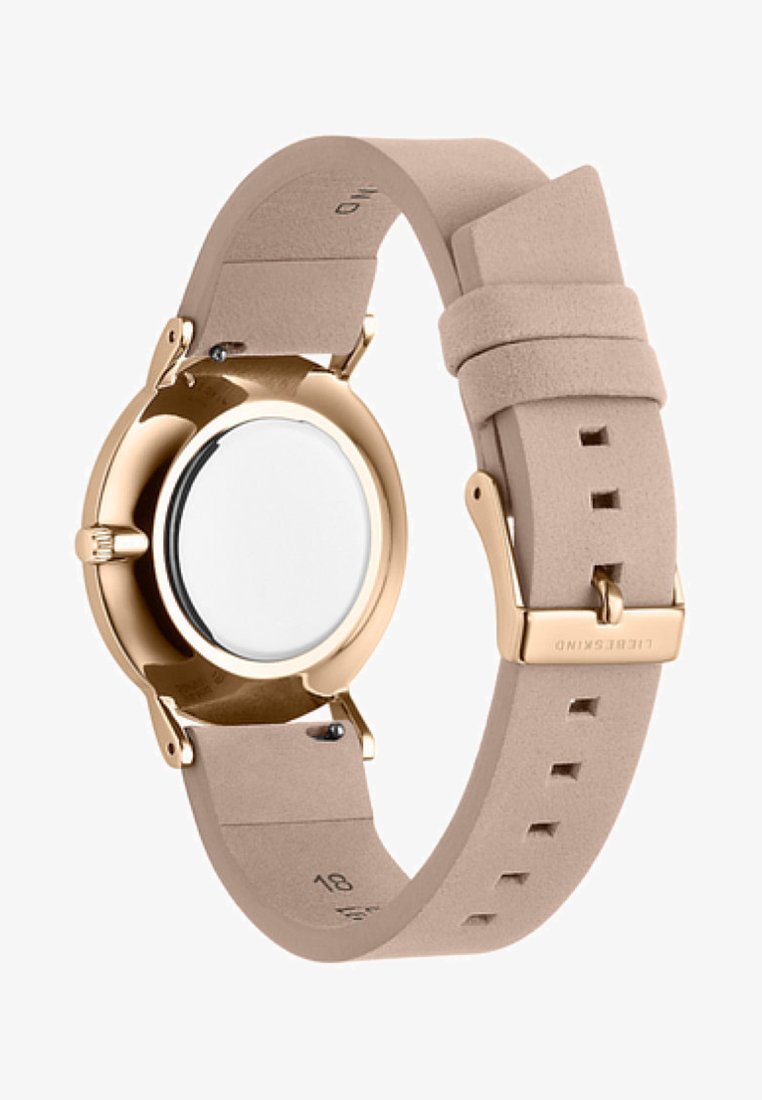 Liebeskind Berlin Anello LJ-1598-R-58 In Acciaio Inox Oro Rosa - Triplo Anello, Senza Pietre, Taglia 58