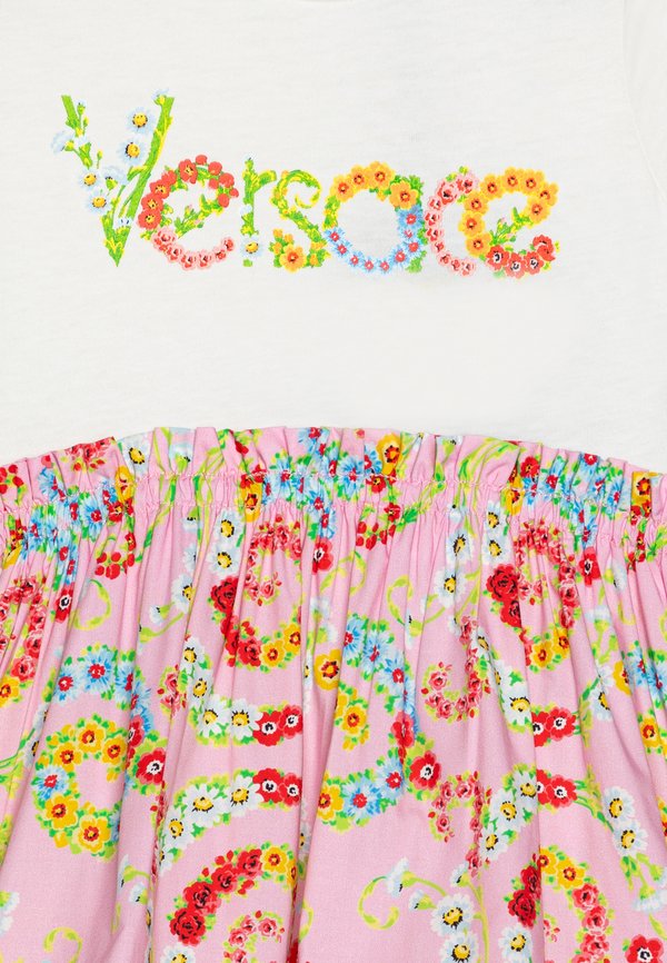 DRESS FLOWERS PRINT LOGO BAROCCO - Day dress3