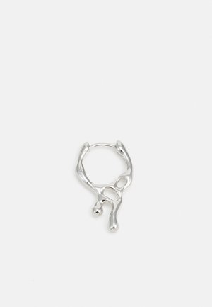 SORTEDAM HUGGIE - Single earring - silver-coloured