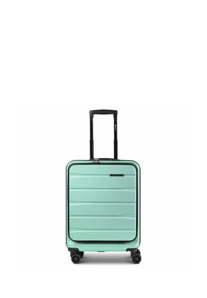 FRANKY, MUNICH 4.0 4 ROLLEN KABINENTROLLEY 55 CM LAPTOPFACH MIT DEHNFALTE UNISEX - Trolley - mint shiny