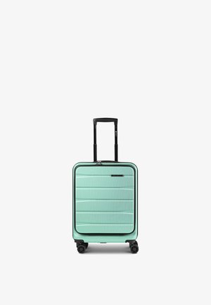 FRANKY, MUNICH 4.0 4 ROLLEN KABINENTROLLEY 55 CM LAPTOPFACH MIT DEHNFALTE UNISEX - Trolley - mint shiny