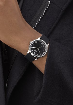 Guess CHANDLER - Hodinky - black and silver-coloured
