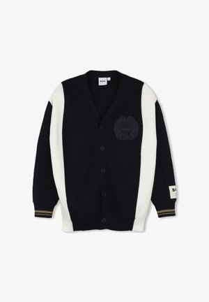 BOSS Kidswear, KNITTED CARDIGAN KIDS TEENS - Ζακέτα - navy