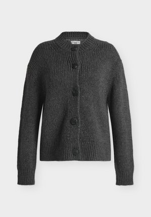 Marc O'Polo DENIM, CARDIGANS LONGSLEEVE - Strickjacke - dark grey melange