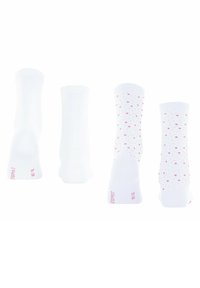 Esprit PLAYFUL DOT 2-PACK - Socken - white