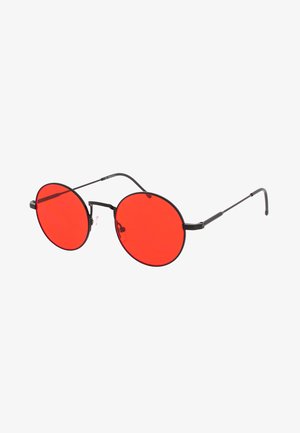 PINCH - Sunglasses - matt black/red