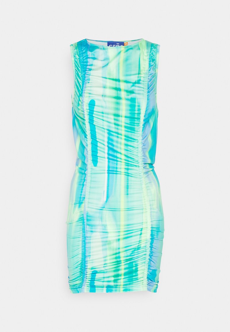 Cras Cocktailjurk meerkleurig Cras Cocktailjurk meerkleurig