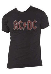 Paradiso Clothing AC/DC FULL COLOUR VOLTAGE DIAMANTE - Print T-shirt - black