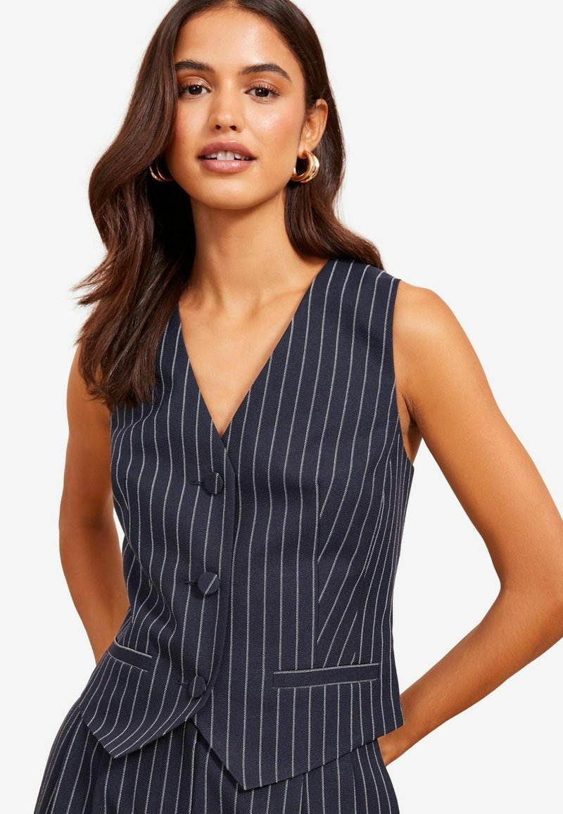 Friends Like These THROUGH V NECK - REGULAR FIT - Vesta - pinstripe