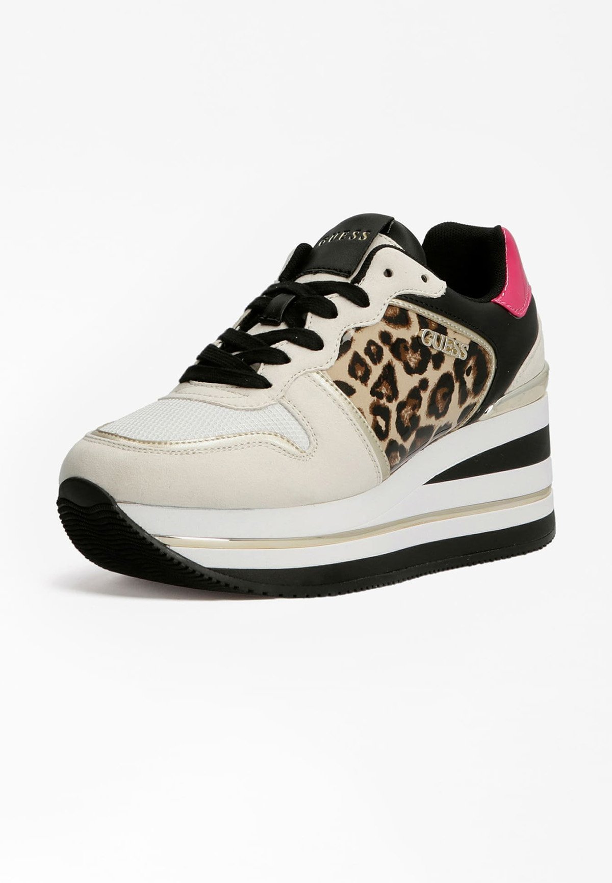 Guess HEKTORE - Sneakers laag - animalier/meerkleurig - Zalando.nl
