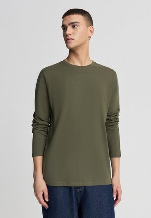 BASIC A UNITA - Maglietta a manica lunga - salvia