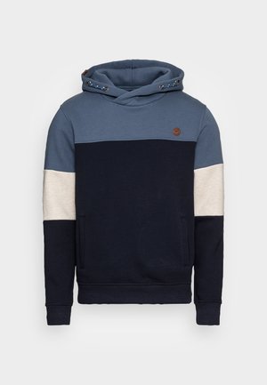 INDICODE JEANS Mikina s kapucí - blue