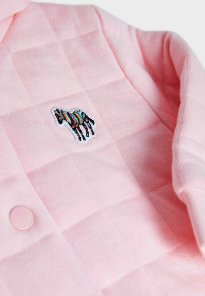 Paul Smith Junior ZEBRA LOGO QUILTED ALL-IN-ONE REGULAR FIT - Snežni kombinezon - pink