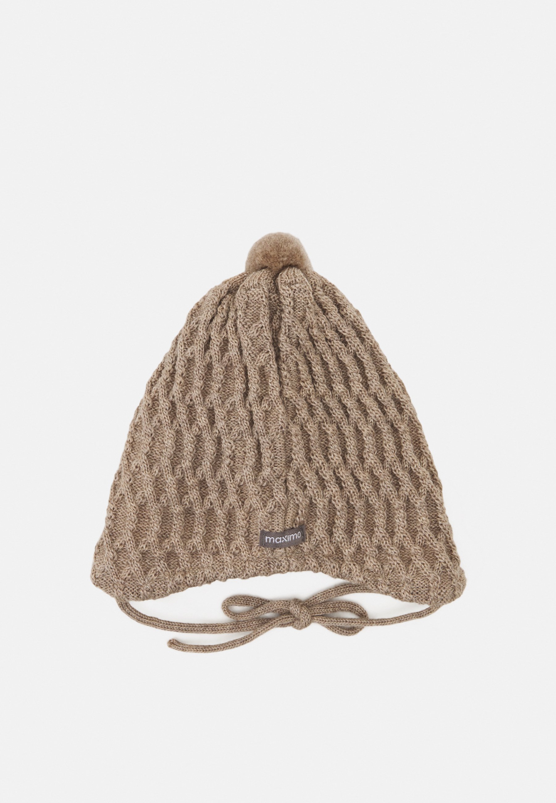 maximo BABY TIE POM POM HAT UNISEX - Cappello - hellbraun/beige - Zalando.it