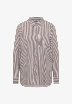 Cecil, LANGARM HEMDBLUSE MIT STREIFEN - Camicia - natural taupe