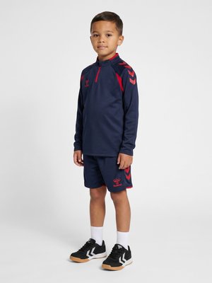 Hummel, 2.0 HALF ZIP  - Longsleeve - marine true red