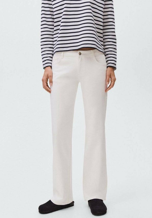 MET STUDS  - Straight leg jeans - gebroken wit4