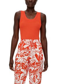 s.Oliver Top - dunkelorange