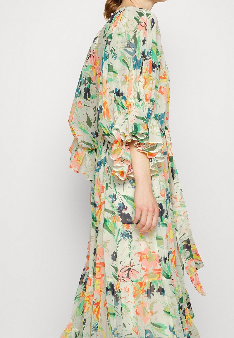 ted baker maxi dress Ted Baker Ruched Mesh Slim Fit Maxi Dress