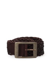 VENEZIA Gevlochten riem - brown