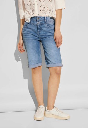 BERMUDA  - Shorts di jeans - blau