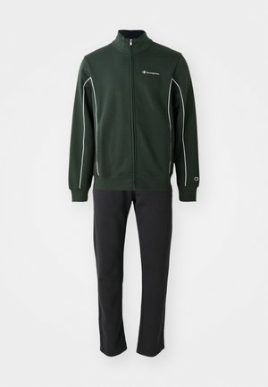 Champion Trainingsanzug - dark green/black/white