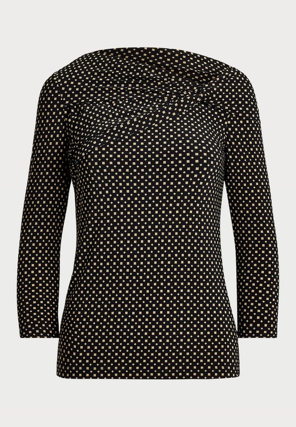 GEO PRINT JERSEY OFF THE SHOULDER TOP - Long sleeved top4