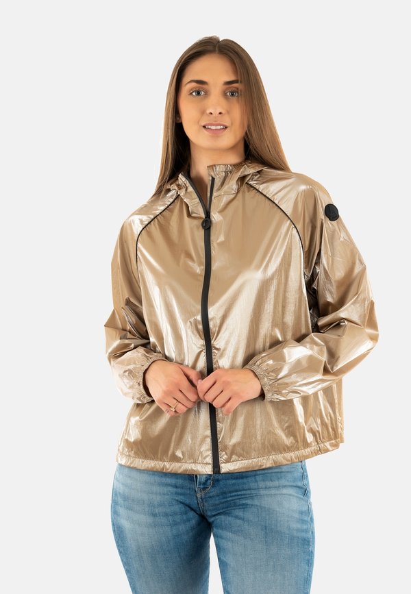 IZUMI - Kunstlederjacke - beige