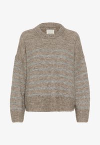 Ausgewählt, medium grey stripe