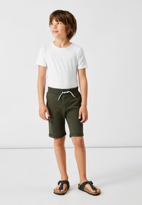 Name it 2ER-SET ELASTISCHER BUND - Tracksuit bottoms - blau-grün