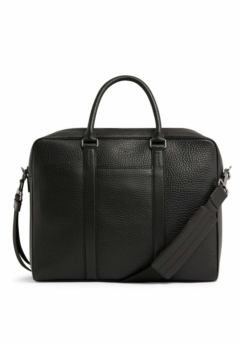 Le Tanneur CHARLES - Sac ordinateur - Noir/noir - ZALANDO.FR