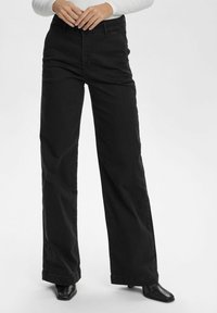 NUAMBER PANTS X LONG BLACK - Püksid - caviar