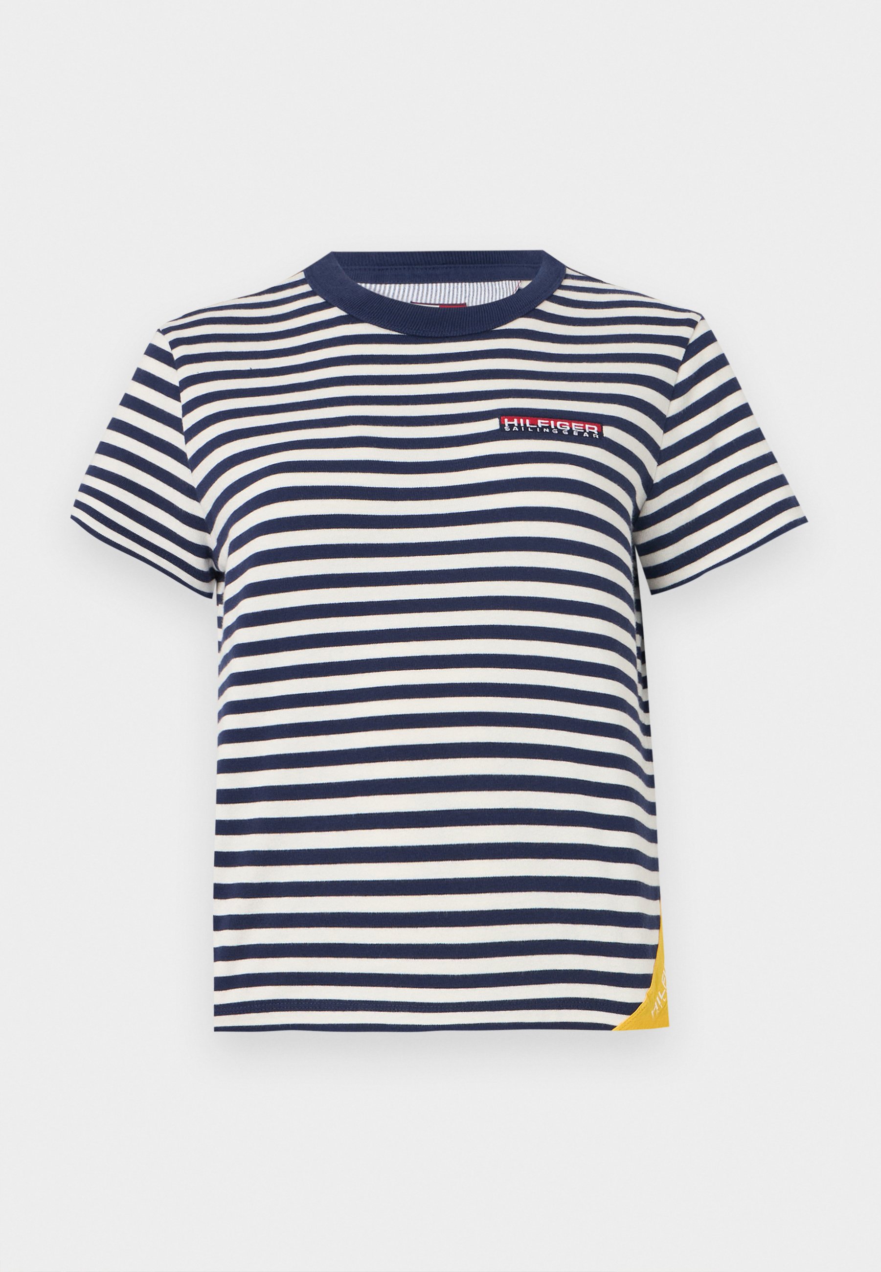 売れ筋商品|||トミー ヒルフィガー Tシャツ レディース トップス BRETON TEE - Print T-shirt - yale navy Tommy Hilfiger BRETON TEE - Print T-shirt - yale navy/dark