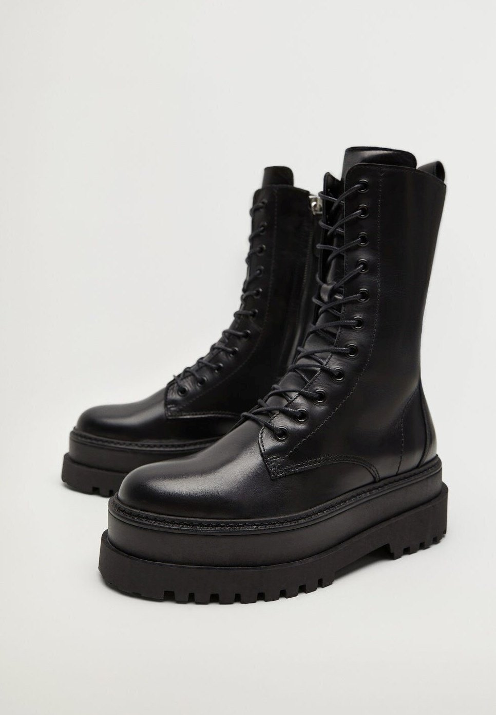Mango MONET Platform boots black Mango MONET Platform boots black