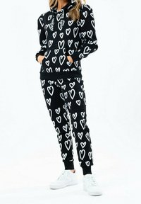 Hype Felpa con cappuccio - black