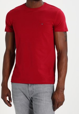 Print T-shirt - bordeaux