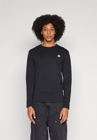 Double A by Wood Wood - MEL LONGSLEEVE UNISEX - Maglietta a manica lunga - black Immagine in miniatura 1