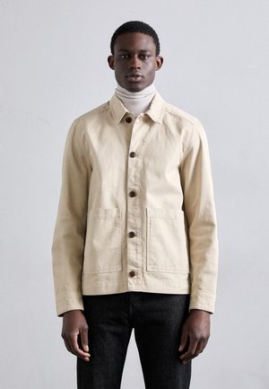 LANDO OVERSHIRT - Chaqueta fina - oyster gray