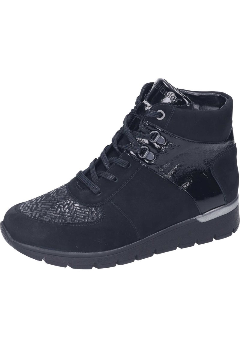 Damen Ankle Boots | Waldläufer Schnürstiefelette schwarz - JY61683 Damen Ankle Boots | Waldläufer Schnürstiefelette schwarz - JY61683