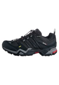 Adidas Performance Terrex Fast X Gtx Kletterschuh Solid Grey Black Vivid Red Grau Zalando De