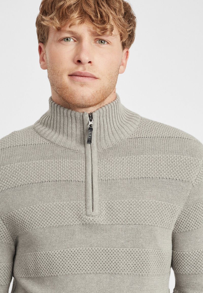 Herren Strickjacken | Blend BHGASPAR Strickpullover stone mix/hellgrau - UU46889 Herren Strickjacken | Blend BHGASPAR Strickpullover stone mix/hellgrau - UU46889