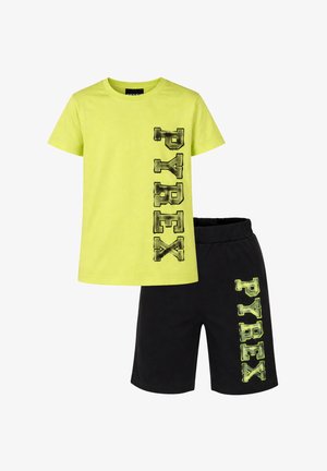 Pyrex, COMPLETO SET - Shorts - neon green